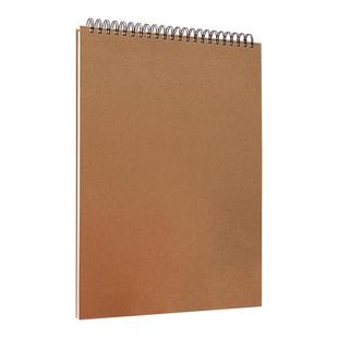 元浩A3素描本硬壳线圈速写本加厚160g美术生专用手绘本活页幼儿园绘画a3纸初中小学生硬皮竖翻画本空白图画本