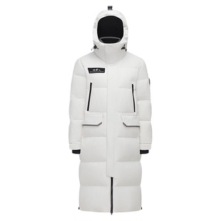 明星同款波司登冬季新款加厚户外极寒情侣过膝长款鹅绒羽绒服男女