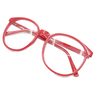 境界的彼方 栗山未来 Cosplay 还原版大红圆框 眼镜 栗山未来COS