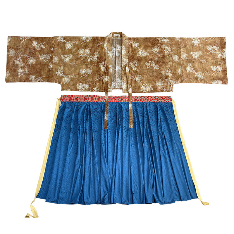 十里七巷 若梦 唐制八破齐胸裙法门寺披衫春季古风汉服汉元素套装