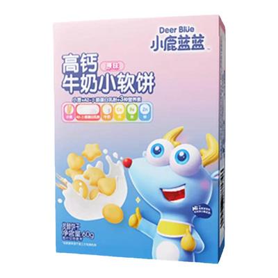 小鹿蓝蓝高钙牛奶小软饼