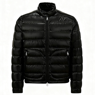 蒙家轻薄款鹅绒羽绒服男款蒙口得ACORUS超薄立领轻便夹克保暖外套