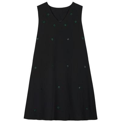 MindBridge黑色显瘦气质连衣裙