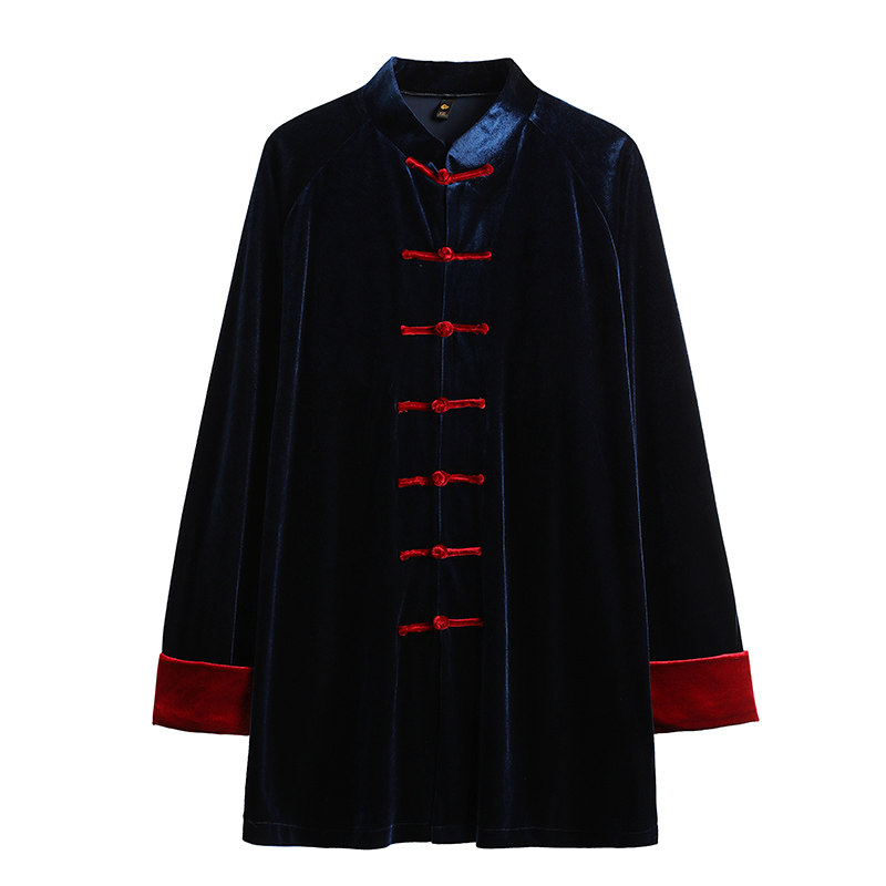 秋冬太极服南韩绒女装练功服男