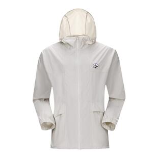 熊猫联名骆驼男女连帽春夏2026新款户外保暖防水夹克情侣外套