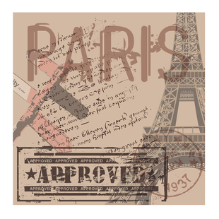 复古风折纸欧美风海报旧报纸手工自制千纸鹤专用正方形折叠纸材料包大号幼儿园儿童小学生彩纸爱心美术作品纸