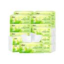 心相印茶语经典茶香抽纸3层100抽24包整箱装