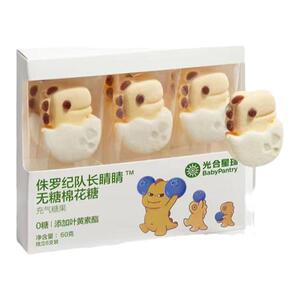 babycare光合星球无糖棉花糖儿童健康宝宝零食软糖棒棒糖果无添加
