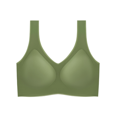 无痕乳胶内衣女无钢圈一片式夏季