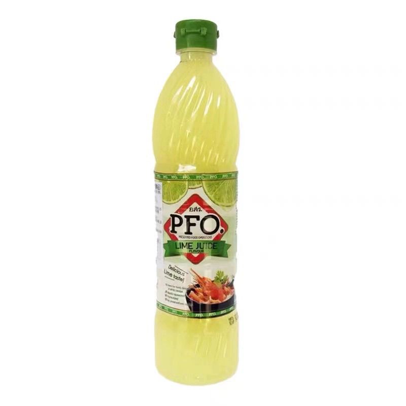 泰国PFO牌青柠水700ml*12瓶柑水柠檬汁浓缩原汁冬阴功汤料柠檬汁