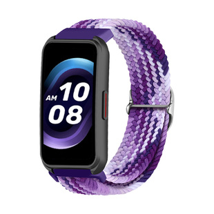 适用Keep手环B4表带B5智能运动手环尼龙回环腕带四代健身手表链B4lite编织多彩透气替换带保护壳男女个性配件