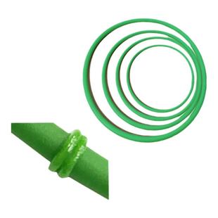 pu聚氨酯圆皮带传动带 绿色粗面O型热融带4 5 6 8 10接驳机热熔器