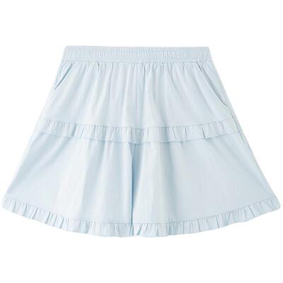 三福短裤女2026新款夏季高腰裤子宽松bf慵懒风休闲木耳边裙裤女装