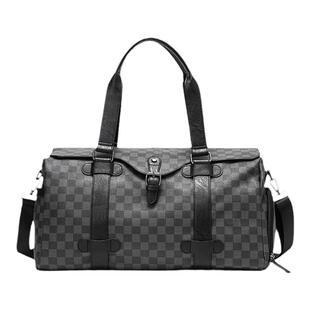 旅行包男士手提包大容量皮质出差行李包男款皮包旅游背包健身包新