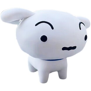 1比1还原小白手办野原新之助蜡笔小新日本动漫模型卡通大客厅摆件