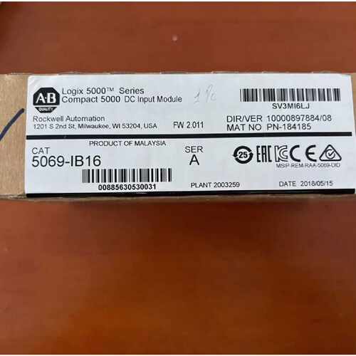 询价AB 5069-IB16 DC输入模块，仅封。