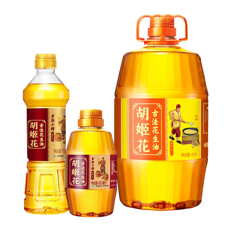胡姬花古法花生油超值组合装
