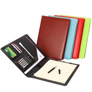 a4多功能商务办公皮质文件夹资料夹量房本置业顾问销讲夹谈单本文件夹板夹a4经理夹垫板夹展业夹合同夹谈单夹