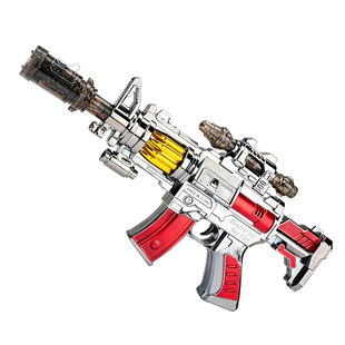 儿童喷雾玩具枪男孩m416仿真狙击电动振动伸缩机关冲锋枪模型宝宝