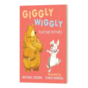 英文原版 Giggly Wiggly Playtime Rhymes 罗森爷爷Michael Rosen 玩乐 游戏时间 押韵童谣 纸板书绘本 英文版 进口英语原版书籍
