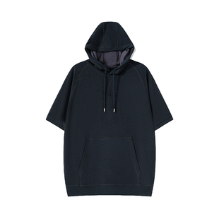 UNICA HOMME/高伟光同款_DUDE系列婴儿绒莱赛尔棉高街运动套装男