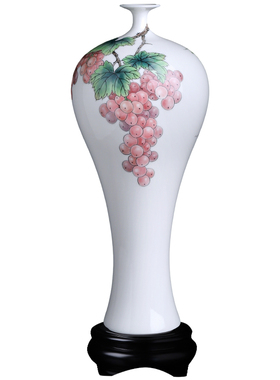 东方泥土庄晓明金秋硕果陶瓷花瓶