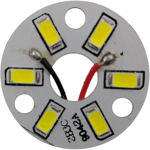 led灯板光源铝基板贴片圆形高亮7w9W改造筒灯灯片餐吊灯5730灯芯