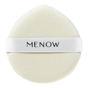 Menow美诺植绒粉扑 柔韧亲肤化妆棉打底散粉圆形气垫干粉扑美妆蛋