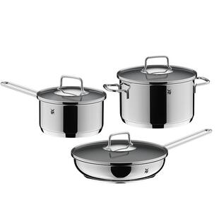 德国WMF福腾宝汤锅奶锅平底锅不锈钢锅具套装家用电磁炉燃气专用