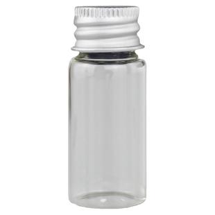 包邮10个金属铝盖螺口玻璃瓶小微缩储物罐子分装瓶容器小容量空瓶