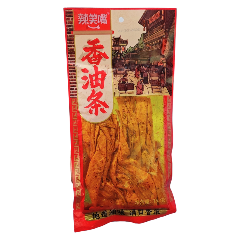 辣笑嘴湖南平江香辣豆皮辣条