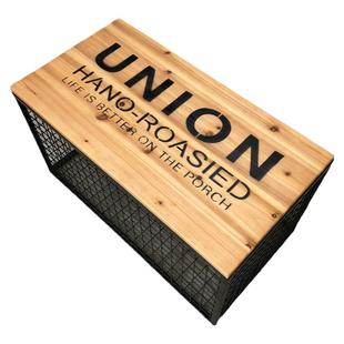 正方形铁艺网格收纳凳带盖可坐箱凳服装店室内软包长凳储物凳定制