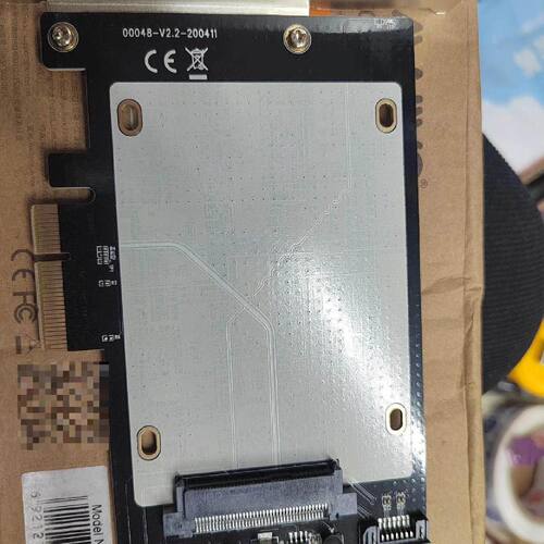 议价议价麦沃PCIeX4转u.2母座兼容SATA转接卡