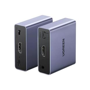 绿联hdmi音频分离器8K/60Hz超高清转光纤3.5耳机输出音响功放转换