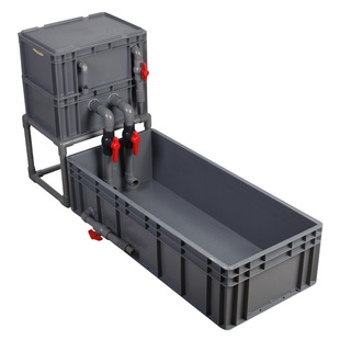 龟池塑料周转箱过滤乌龟缸养龟箱家用大型饲养箱专用缸阳台大鱼缸