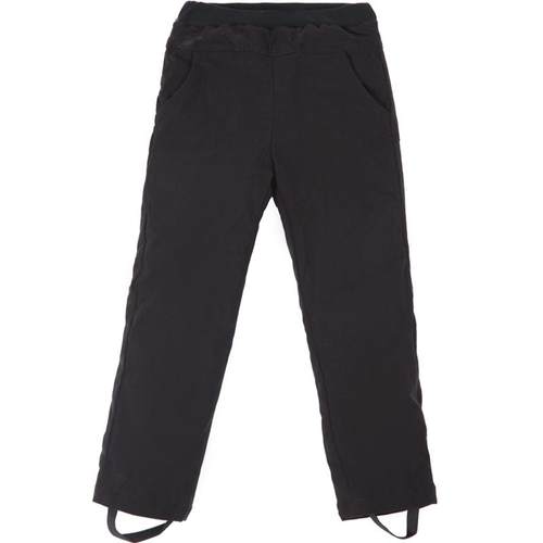 韦氏女童保暖加厚新款宝宝裤子冬儿童女黑色保暖裤羽绒