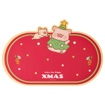 川岛屋&lulu猪圣诞节餐垫装饰
