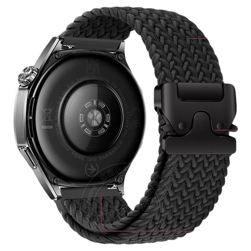 适用三星Galaxy watch 8手表带8classic降落伞扣编织回环腕表带watch Ultra运动40智能44手表46男士夏季透气