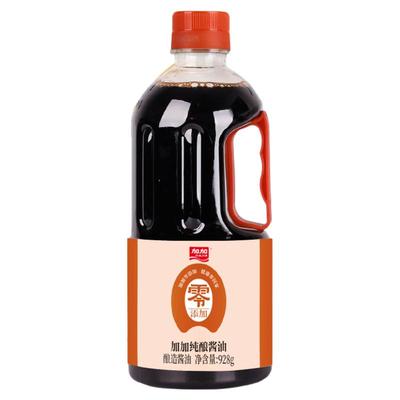 加加零添加纯粮酱油928g