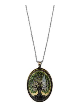 Vintage古着生命之树项链