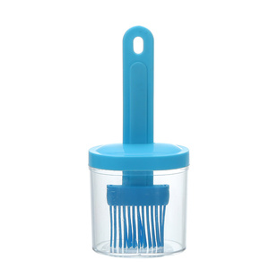 油刷子家用耐高温硅胶油刷带瓶厨房烙饼食品级烧烤烘焙一体油刷瓶