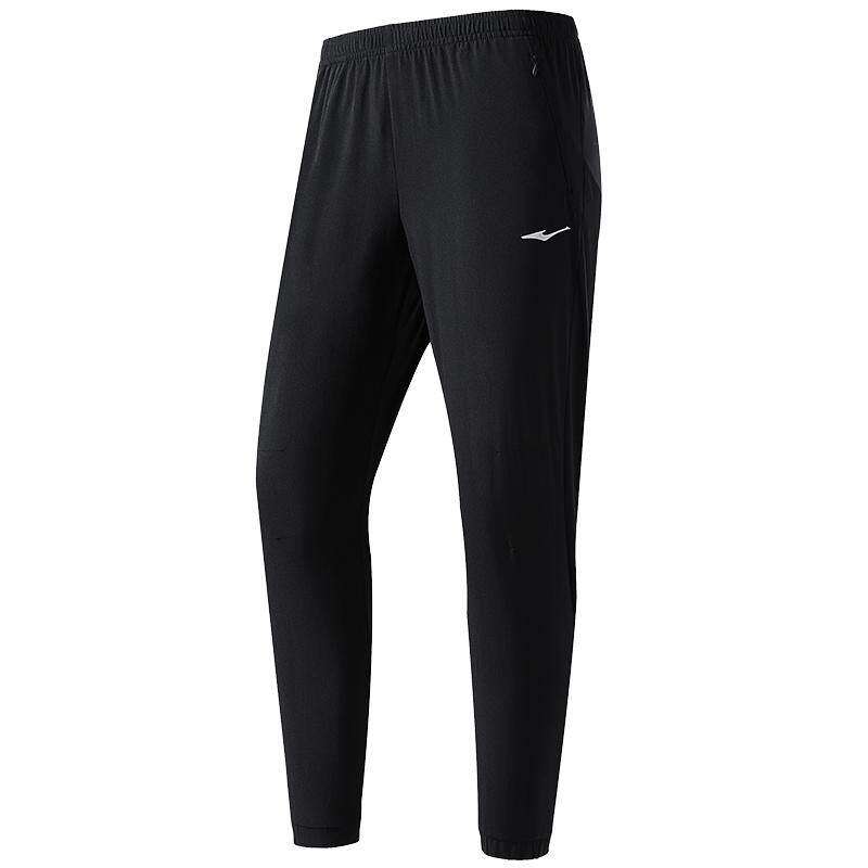 鸿星尔克速干裤运动裤男士夏季薄款裤子男款跑步直筒透气休闲男裤