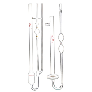 【包邮】玻璃平氏粘度计化学实验室乌氏毛细管石油运动品氏黏度计