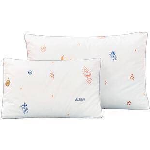 罗莱儿童A类阻螨护颈枕学生专用宿舍单只装枕芯午睡枕大号可水洗