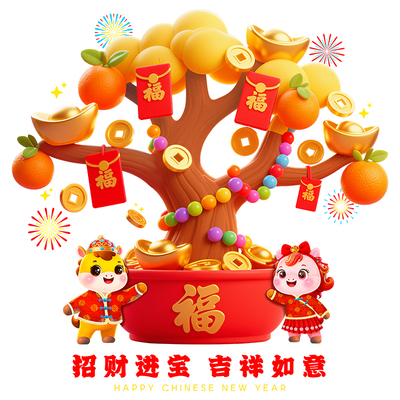 2026马年窗花对联玻璃贴纸过年静电门贴新款元旦窗户贴画新年装饰