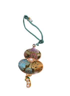 新中式惊艳全场！宋锦葫芦吊坠国风挂饰手工挂坠首饰配饰