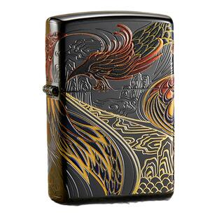 zippo打火机龙战于野防风官方旗舰正品男士生日七夕礼物送男友