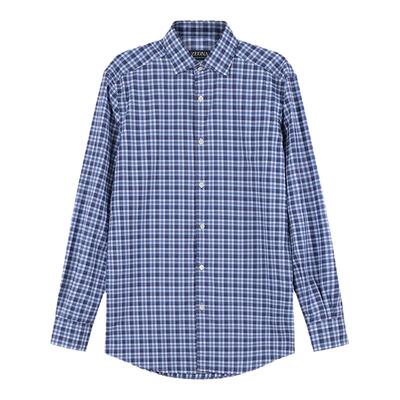 ZEGNA长袖衬衫多色格纹