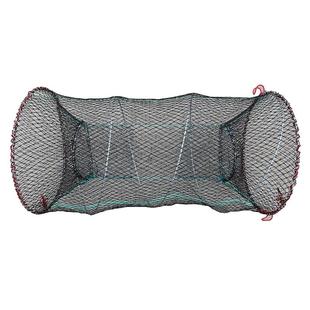 鱼笼捕捉鱼神器抓鱼花篮鱼笼户外渔网只进不出甲鱼笼网折叠黑鱼笼