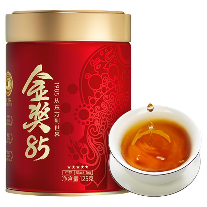 川红茶业非遗工夫红茶金奖85特级茶叶浓香型口粮茶自己喝125g